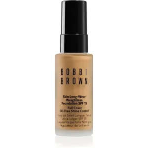 Bobbi Brown Mini Skin Long-Wear Weightless Foundation long-lasting foundation SPF 15 shade Honey 13 ml