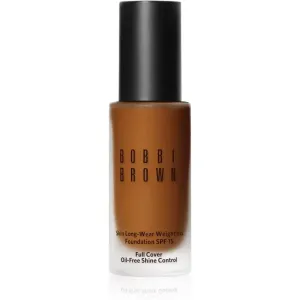 Bobbi Brown Skin Long-Wear Weightless Foundation long-lasting foundation SPF 15 shade Warm Almond (W-086) 30 ml