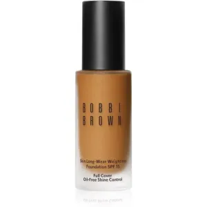 Bobbi Brown Skin Long-Wear Weightless Foundation long-lasting foundation SPF 15 shade Warm Honey (W-066) 30 ml