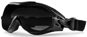 Bobster Phoenix OTG Gloss Black/Amber/Clear/Smoke Motorcycle Glasses