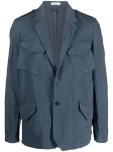 BOGLIOLI - Blen Linen Single-breasted Jacket #1636760