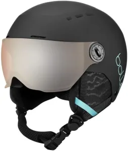 Bollé Quiz Visor Junior Ski Helmet Matte Black/Blue S (52-55 cm) Ski Helmet