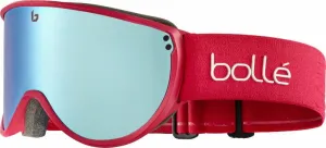 Bollé Blanca Carmine Red Matte/Azure Ski Goggles