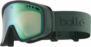 Bollé Mammoth Black Forest/Matt Phantom Green Emerald Photochromic Ski Goggles