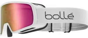 Bollé Nevada Jr Race White Matte/Rose Gold Ski Goggles