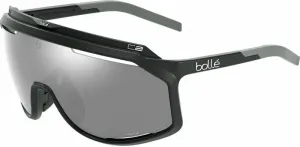 Bollé Chronoshield Black Matte/Cold White Polarized Cycling Glasses