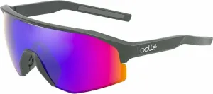 Bollé Lightshifter XL Titanium Matte/ Ultraviolet Polarized Cycling Glasses