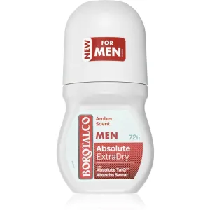 Borotalco MEN Dry roll-on deodorant 72h fragrance Amber 50 ml