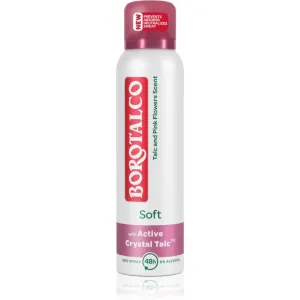 Borotalco Soft Talc & Pink Flower deodorant spray without alcohol 150 ml #297273