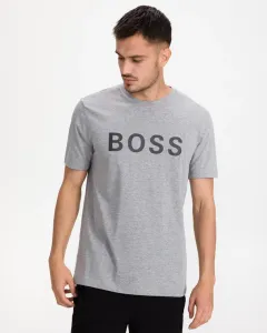 BOSS logo T-shirt Grey
