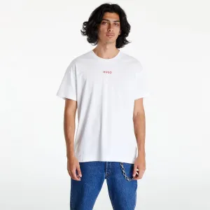Hugo Boss Relaxed-Fit Linked T-Shirt White