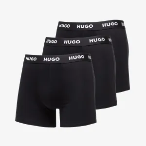 Hugo Boss Logo-Waistband Boxer Briefs 3-Pack Black #1429960