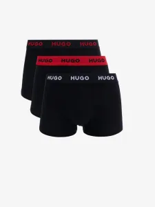 HUGO Boxers 3 Piece Black