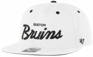 Boston Bruins NHL '47 Captain Crosstown Pop White Hockey Cap