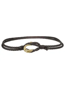 BOTTEGA VENETA - Coaxial Leather Belt #1661470