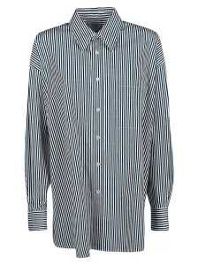 BOTTEGA VENETA - Striped Cotton Shirt