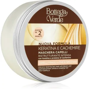 Bottega Verde Keratin & Cashmere restorative mask for damaged hair 200 ml