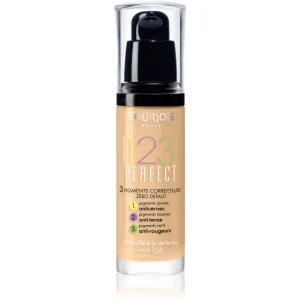 Bourjois 123 Perfect liquid foundation for the perfect look shade 52 Vanille SPF 10 30 ml