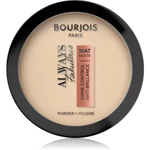 Bourjois Always Fabulous mattifying powder shade Apricot Ivory 10 g