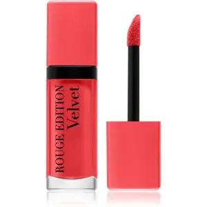 Bourjois Rouge Edition Velvet liquid lipstick with matt effect shade 04 Peach Club 7.7 ml