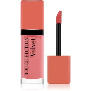 Bourjois Rouge Edition Velvet liquid lipstick with matt effect shade 07 Nude-Ist 7.7 ml