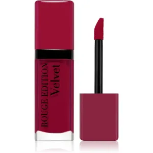 Bourjois Rouge Edition Velvet liquid lipstick with matt effect shade 14 Plum Plum Girl 7.7 ml