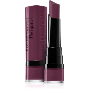 Bourjois Rouge Velvet The Lipstick Matte Lipstick Shade 20 Plum Royal 2,4 g