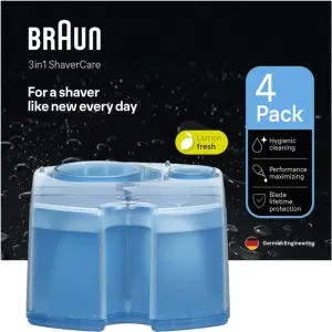 Braun CCR Refill LemonFresh cleansing dock cartridges with aroma Lemon Fresh 4 pc #1855114