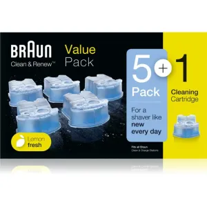 Braun CCR Refill LemonFresh cleansing dock cartridges with aroma 6 pc