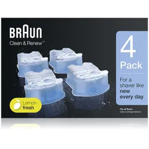 Braun CCR Refill LemonFresh cleansing dock cartridges with aroma Lemon Fresh 4 pc #240502