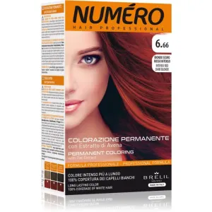 Brelil Professional Permanent Coloring hair colour shade 6.66 Intense Red Dark Blonde 125 ml