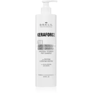 Brelil Professional Keraforce pre-shampoo nourishing treatment for all hair types 500 ml