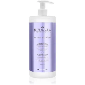Brelil Professional Silver Blonde Sublimeches Shampoo shampoo for neutralising brassy tones for blondes and highlighted hair 1000 ml