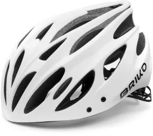 Briko Kiso Shiny White L Bike Helmet