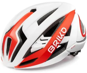 Briko Quasar Red White 58-63 Bike Helmet