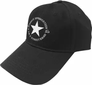 Bruce Springsteen Cap Circle Star Logo Black