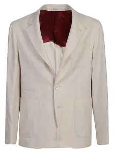 BRUNELLO CUCINELLI - Single-breasted Cashmere Jacket #1647707