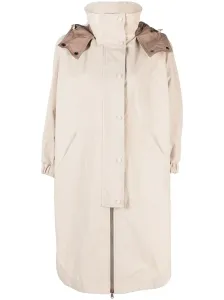 BRUNELLO CUCINELLI - Nylon Hooded Parka Coat #1209699