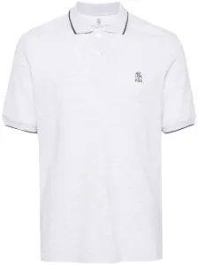 BRUNELLO CUCINELLI - Logo Cotton Polo Shirt #1782647