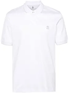 BRUNELLO CUCINELLI - Logo Cotton Polo Shirt #1782691