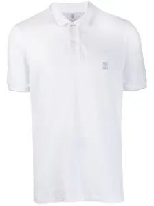 BRUNELLO CUCINELLI - Logo Cotton Polo Shirt #1640541
