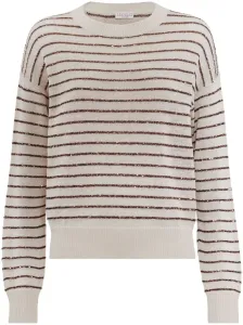 BRUNELLO CUCINELLI - Striped Cotton Sweater #1794015
