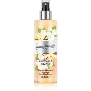Bruno Banani Sunset Blossom Jasmine & Vanilla perfumed body and hair mist for women 250 ml