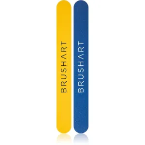 BrushArt Accessories Nail file duo nail file set shade Yellow/Blue 2 pc