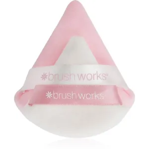 Brushworks Triangular Powder Puff Duo puff