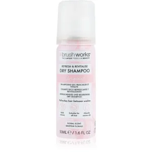 Brushworks Refresh & Revitalise dry shampoo with a light floral aroma 50 ml
