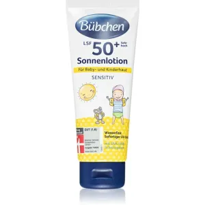 Bübchen Sensitive SPF 50+ sunscreen lotion for kids SPF 50+ 100 ml