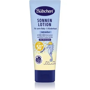 Bübchen Sensitive Sun Lotion SPF 50+ protective sunscreen lotion for children SPF 50+ 100 ml