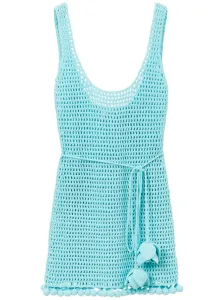 BURBERRY - Crochet Cotton Mini Dress #1650830