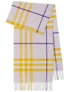 BURBERRY - Giant Check Cashmere Scarf #1727385